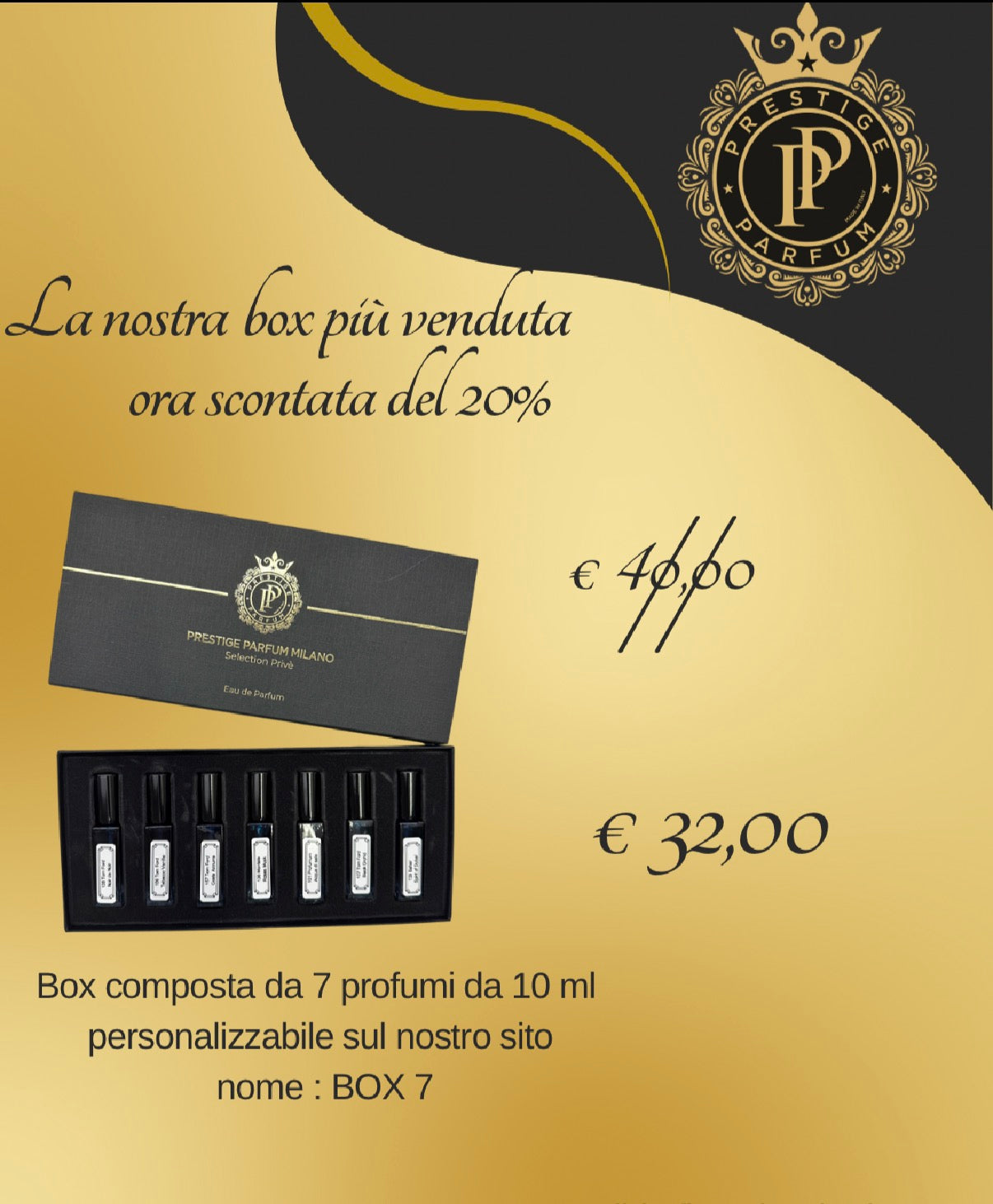 Box 7 profumi set regalo