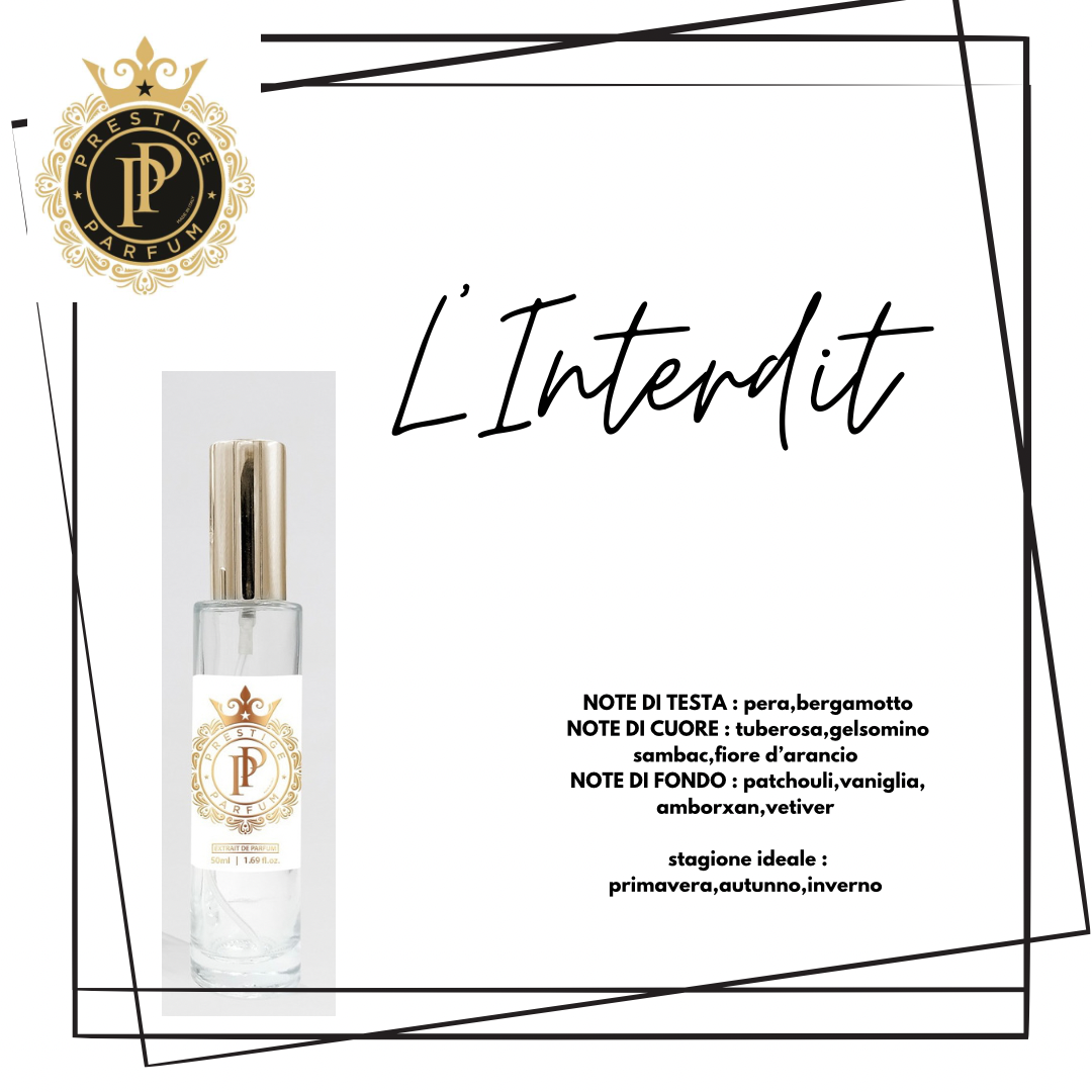 65 ispirato a ( L’ Interdit )