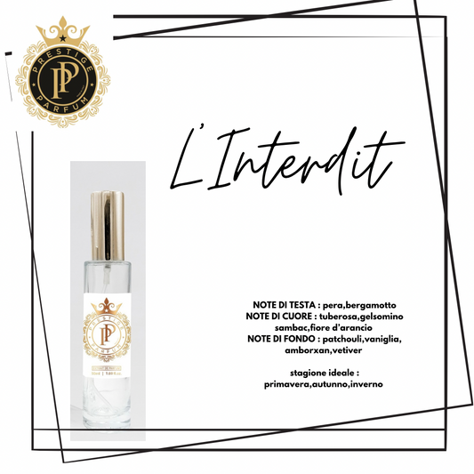 65 ispirato a ( L’ Interdit )